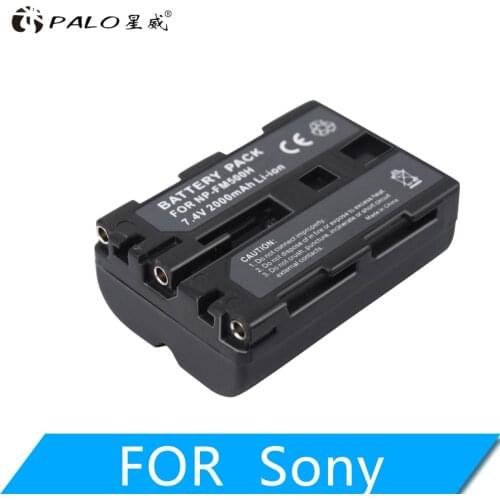 1-4pcs NP-FM500H NP FM500H NPFM500H 2000mAh Camera battery For Sony A57 A58 A65 A77 A99 A550 A560 A580 battery l10
