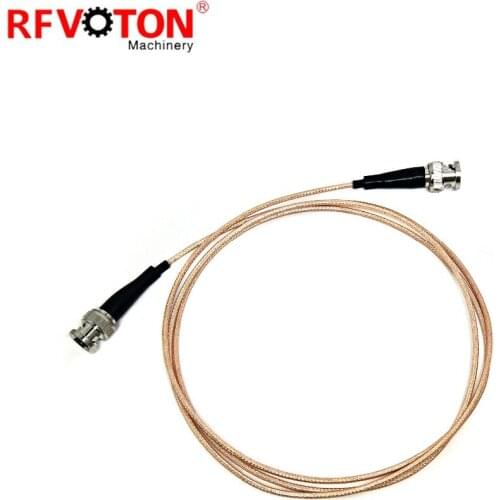 Free shipping 75ohm bnc male to male with RG179 cable assembly