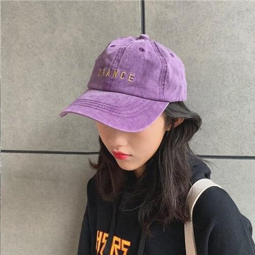 K218 Baseball Cap American Washed Retro Industrial Style Nipple Cap Female Korean Letter Personality Fashion Peaked Cap Men Cool