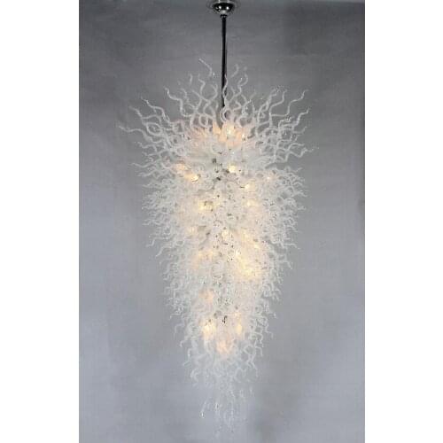 Hotel Lobby Modern Style Large Murano Glass Chandelier