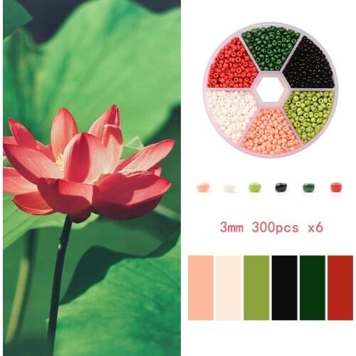 1Box 3mm SeedBeads Czech Crystal Spacer Charm Loose Glass Beads For Jewelry Making Kit Handmade DIY Accesorios Set bijoux