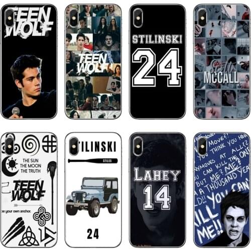 Teen Wolf Stilinski Accessories phone Case For Huawei P30 P20 Pro P10 P9 P8 Lite Y5 Y6 Y7 Y9 P Smart Plus 2018 2019