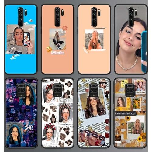 Hot Charli Damelio Addison Rae Phone Case For Xiaomi Redmi Note 9S 9 8 10 Pro 8T 9C 9A 8A Silicone Smart Back Cover Mobile Bag