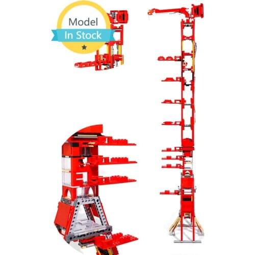 MOC Mobile Transmitter Saturn Signal bracket Set Building Blocks Brick Educational Model Hobby Collection Toys Childrens Gifts