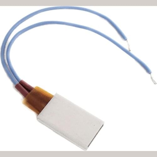 12V 24V 36V 48V 110V 220V PTC Heater Element Constant Thermostat Thermistor Air Electric Heating Sensor incubator Aluminum Shell