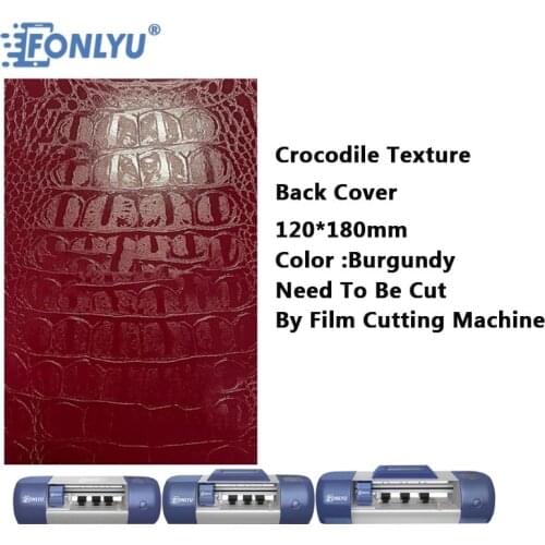 FONLYU Crocodile Texture Stickers Smartphone Back Cover Screen Film Cutting Machine Phone Repair Tool Set Free Shipping 50pc