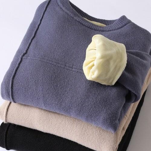 Solid Knitted Sweater Mens Jacquard O-neck Elasticity Casual Soft Warm Pullover Men Coats Ribbed Hem Oversized Sweaters Outwear