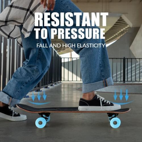 Ronyme 4pcs 78A ABEC-9 Longboard Wheels High Performance PU Skateboard Wheels Roller Wheels Mini Cruiser Replacement Wheels