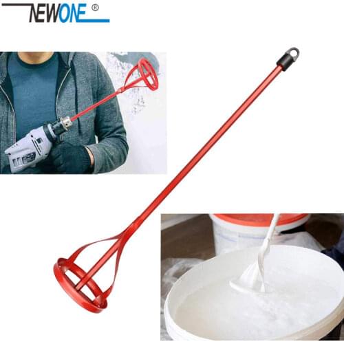 Paint and Mud Mixer Vibrator Durable Cement Mixing Rod Easy to Clean Use with Any Electric Drill Mortar Drill Construction Tool