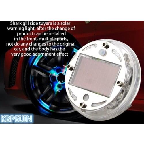 4 Modes 12 LED Waterproof Solar Led Flash Lamp Tyre Light Car Refitting accessories for Opel Mokka zafira corsa astra insignia