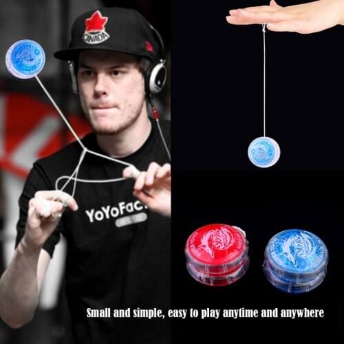 Magic Yoyo Ball Toys For Kids Colorful Plastic Easy To Carry Classic Funny Yoyo Ball Toy Gift Plastic Party Yo-Yo Ball Funny Toy