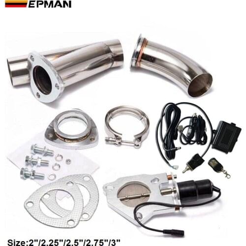 2"/2.25"/2.5"/2.75"/3" Elextric Exhaust Catback Cutout/E-cutout W/Switch Valve System Kit+ Remote For BMW e34 EP-CUT2Y
