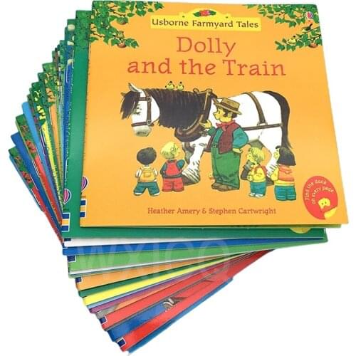 Usborne English Picture Book Farm Storybook Series Of 20 Volumes Delivers Audio Learning Materials For Children At Each Stage