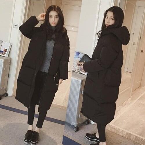 Womens Winter Jacket Parka Korean Down Cotton Long Coat Jackets for Women Parkas Abrigos Mujer Invierno 2020 KJ688
