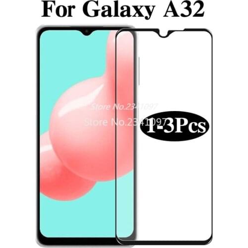 1-3Pcs Tempered Glass for Samsung Galaxy A32 A 32 32A 5G Screen Protector Smartphones Film for Samsunga32 Galaxya32 Samsun Glass