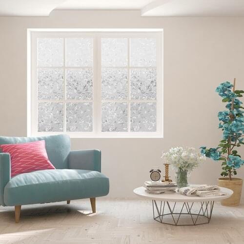 3D Bracken Door Film Classic Pure Frosted Kitchen Sliding Door Sticker Window Door Privacy Film Room Bathroom Sticker