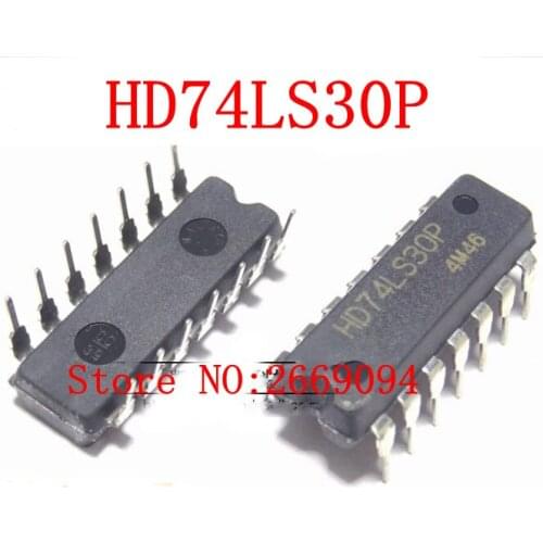 5pcs /10pcs /50pcs /100pcs SN74LS30N 74LS30N HD74LS30P HD74LS30 74LS30 74LS30P DIP-14 NEW