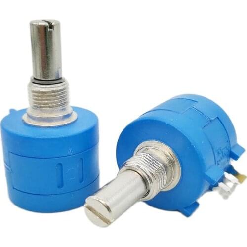 Free shipping Precision multi-turn wire potentiometer 3590S-2-103L 502L104L1K5K10K100K with knob scale