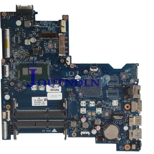 JOUTNDLN FOR HP 15-AC Laptop Motherboard 836881-601 836881-501 836881-001 AHL50/ABL52 LA-C701P w/ I5-4210U CPU DDR3