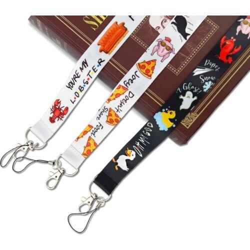JY167 Friend TV Show Lanyards for Key Neck Strap Viking lanyard card ID Holder Keychain Key Badge Holder DIY Hang Rope Key Rings