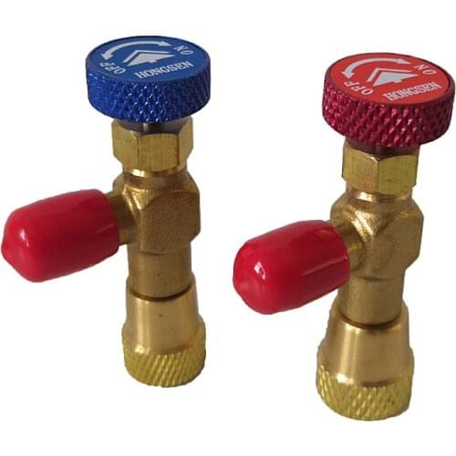 Air Conditioning Liquid Safety Valve For Liquid Filling R410 R22 Refrigerant Fluoride Valve 1/4 "Safety Air Conditioning Repair