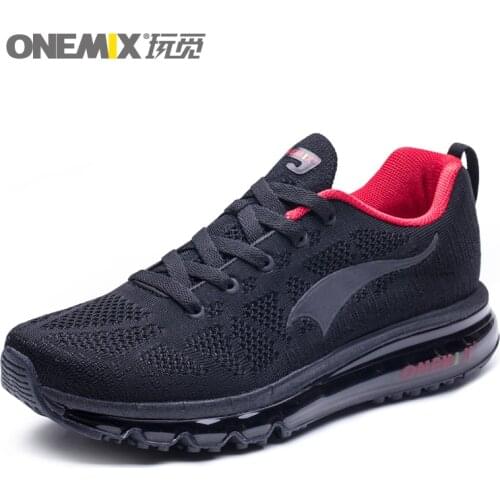 ONEMIX 2021 Men Running Shoes Light Women Sneakers Soft Breathable Mesh Deodorant Insole Outdoor Athletic Walking Jogging Shoes