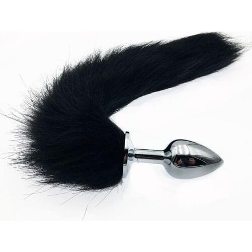 Fox Tail Metal Anal Plug Sex Toys For Women Couples Erotic Anus Dilator Adult Games Cosplay Ass Butt Plug Tail