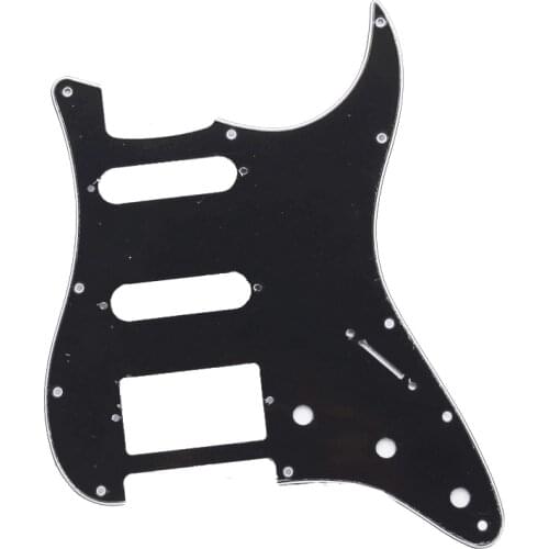 Multi Color 3 Ply 11 Holes SSH Guitar Pickguard Anti-Scratch Plate For ST FD Electric Guitar