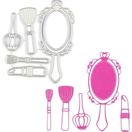 Make Up Tools Set Metal Cutting Dies Stencil for DIY Scrapbooking Album Embossing Paper Card Decorative Craft Diecuts New 2018