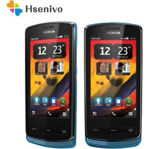700 Original Unlocked Nokia 700 phone 3.2' 5.0MP Mobile Phone Bluetooth WIFI GPS 512RAM +1GB ROM Refurbished Free Shipping