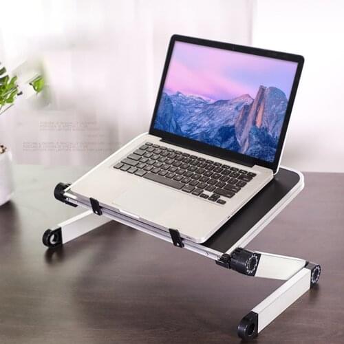 Brand New Adjustable Aluminum Laptop Desk Ergonomic Portable PC Table Stand Notebook Table Desk Stand
