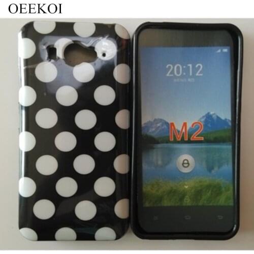 OEEKOI For Xiaomi Mi2s Case Polka Dots Soft TPU Gel Cover Case for Xiaomi Mi2S Free Shipping