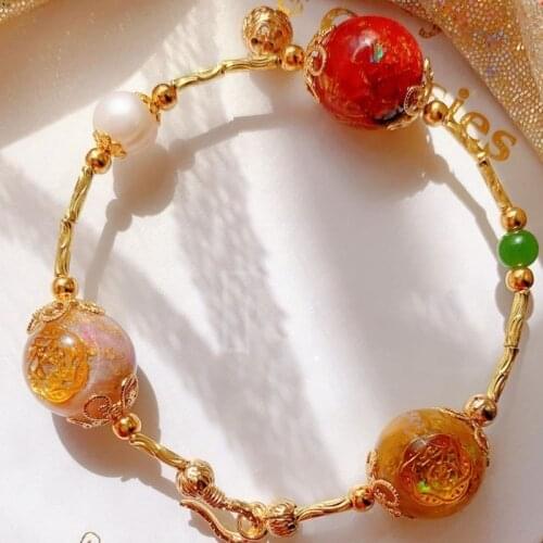 AURA Orgonite Energy Converter Crystal Bracelet Emotional Relationship Transfer Bracelet Soothe The Soul Decorative Jewelry