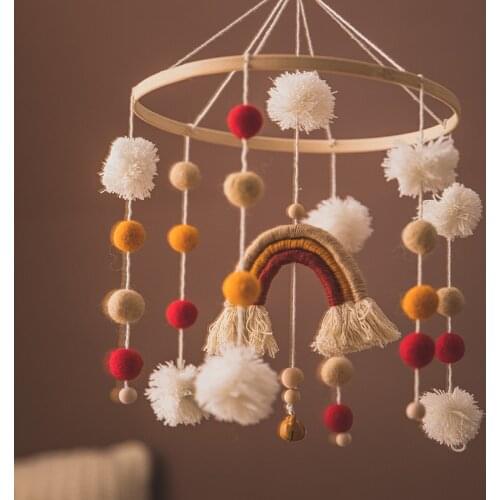 Baby rattles crib bed bells movable bed bells room hanging decoration tent decoration photography props Boxed with box