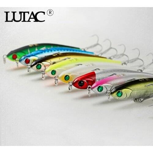 LUTAC 8 PCS/Set Weights 7g Fishing Tackle Fishing Accessories Saltwater Lures Bait Trolling Lure Pencil Sinking Fishing Lure