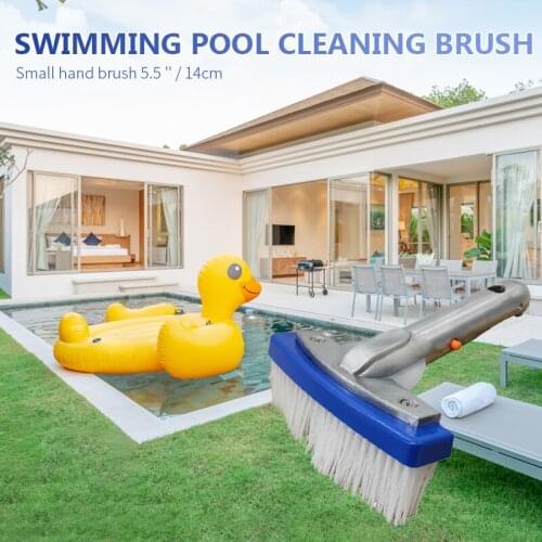 Swimming Pool Brush Adjustable Handle Cleaning Tools Spa Wall & Floor Brush Nylon Bristles Cleaner Broom Cleaning Accessories