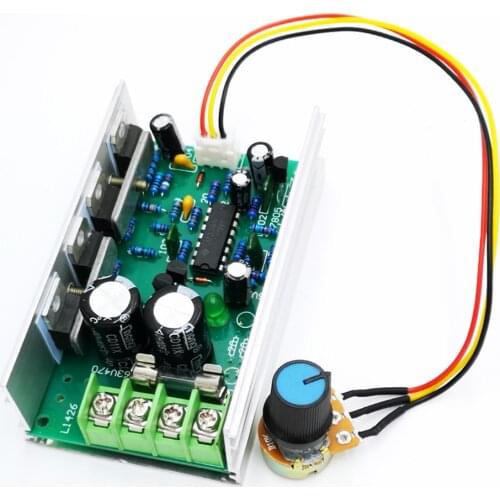 PWM DC motor speed controller Drive Soft start Current limiting protection Undervoltage protection 12V24V36V48