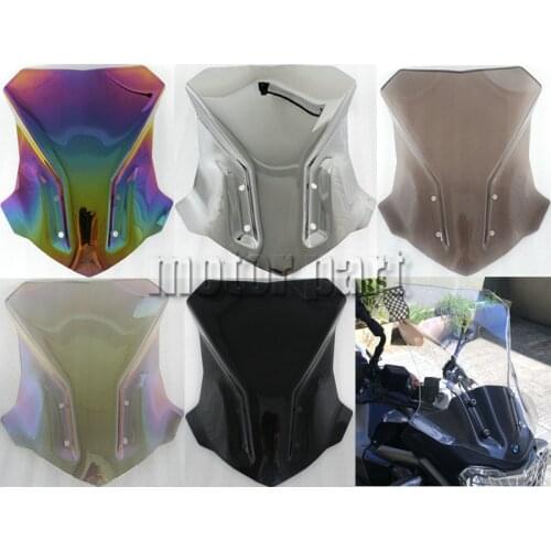 For 2017 2018 2019 BMW G310GS G 310 GS Touring Motorcycle Windshield Windscreen Wind Screen Glass Black Iridium