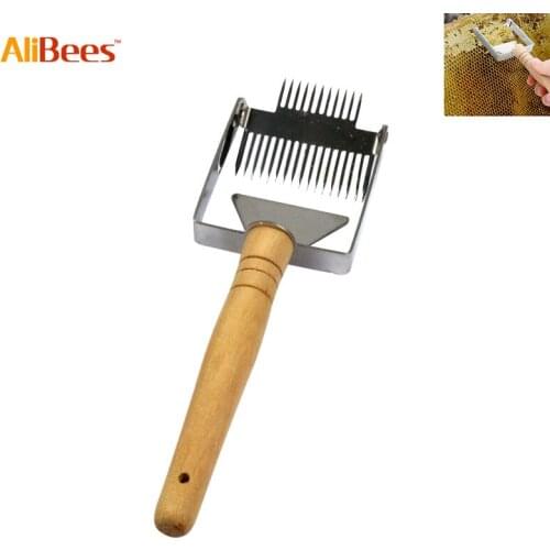 Honey Uncapping Forks Honey Scraper Double Needle Beekeeping Tools Bees Equipment Beekeeper Multifunctional Honeycomb Scraper