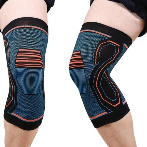 1 Pcs Knee Pads Compression Knee Braces High Elasticity Breathable Joint Protect Support Pain Relief Gym Sport Fitness Equipment