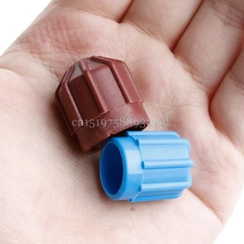 2pcs R134a Auto AC A/C Valve Cap Refrigerant Valve High/Low Voltage Dust Cover