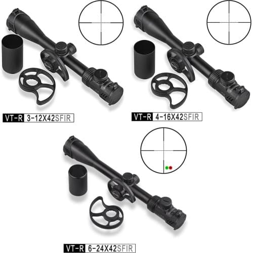 2020 NEW Discovery VT-R 3-12 4-6 6-24 x42 Illuminated New Parallax Wheel Rifle Scopes with Cheap Price For PCP