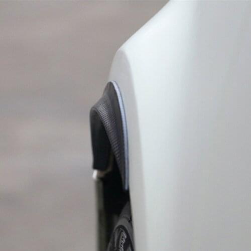 4pcs Carbon Fiber Style Fender Flares Universal Arch Wheel Eyebrows Protect Ant-Scratch fit for BMW VW Audi Suzuki