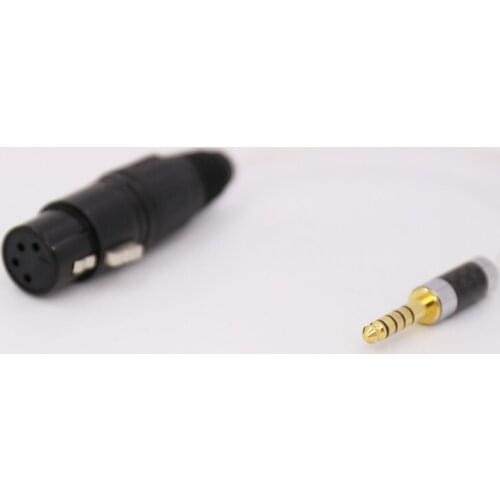 8" 4.4mm Headphone to 4 Pin XLR Female Aux Cable, TRRRS Audio Jack Sony NW WM1Z WM1A PHA-2a zx300 Interconnect cable