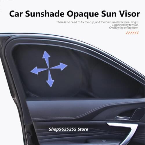For Mazda 3 Axela 2020 2021 Accessories Car Sunshade Window Sunscreen Opaque Cool Down Shading Netting Black Mat