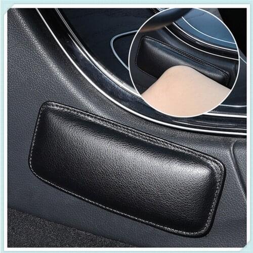 Car Accessories Pillow Comfortable Leather Knee Pad for BMW F80 M3 E46 E39 320si 630i E34 750i 330i 325i