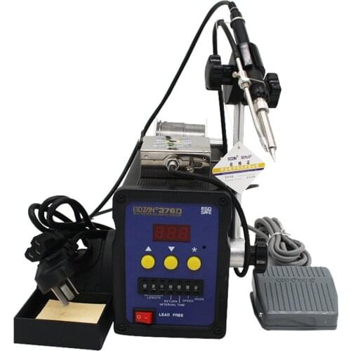 BOZAN 376D Lead-free automatic tin feeding high frequency eddy current heating thermostatic welding table 90W 220V