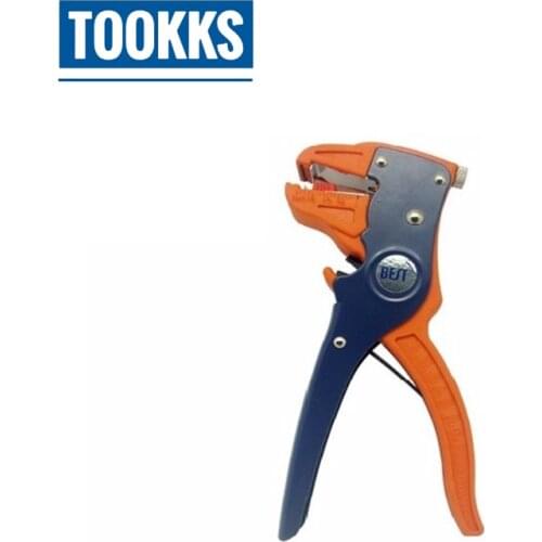 BST-318 Electrical Wire stripper And Cutter Handhold Stripping Plier Self Adjusting Easy To Use