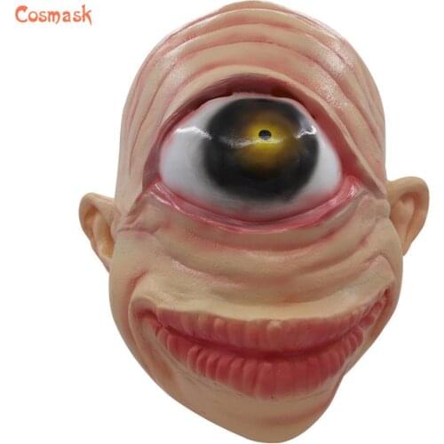 Cosmask UFO Alien Mask Latex Creepy Geezer Mask High Quality Halloween Costume Party Props