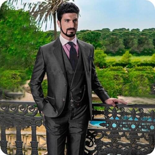 Latest Designs Men Suits for Wedding Suits Mens Suits Wear Custom Groom Tuxedos Terno Masculino 3Pieces Costume Homme